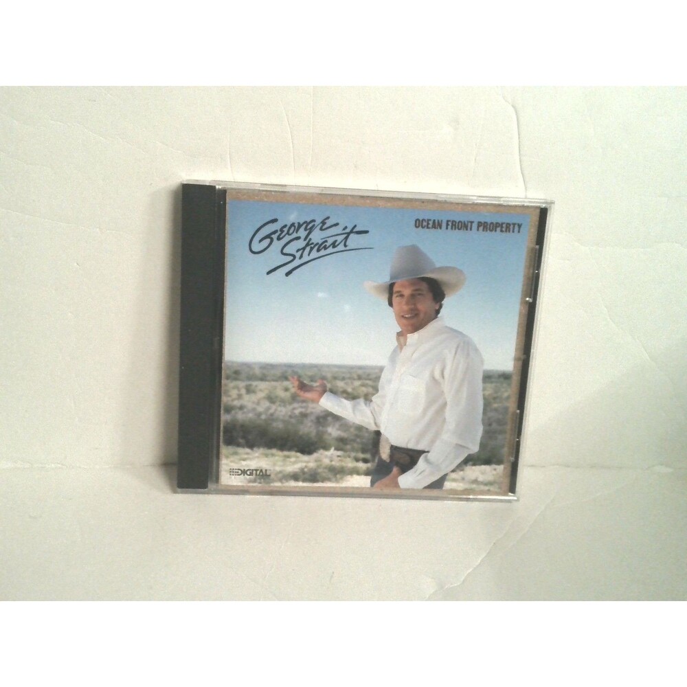 George Strait Ocean Front Property CD 1987 MCA Records